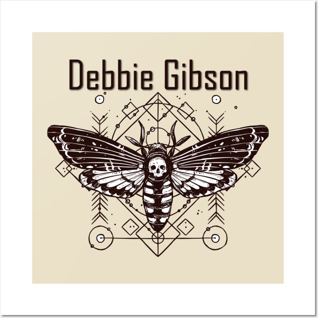 Debbie Gibson Butterflies Wall Art by Renungan Malam